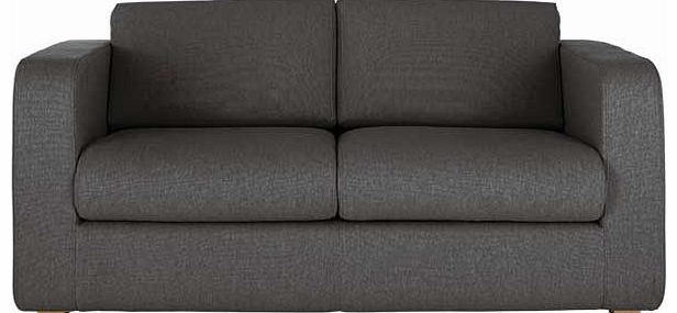 Porto Fabric Regular Sofa - Charcoal