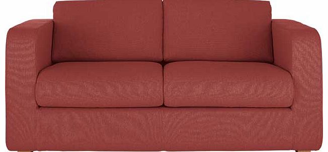 Habitat Porto Rust Fabric 2 Seat Sofa