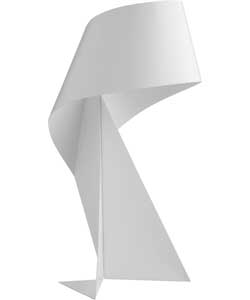 Habitat Ribbon Mini Table Lamp - White