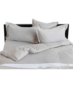 Habitat Skye Oatmeal Duvet Cover - Large Double