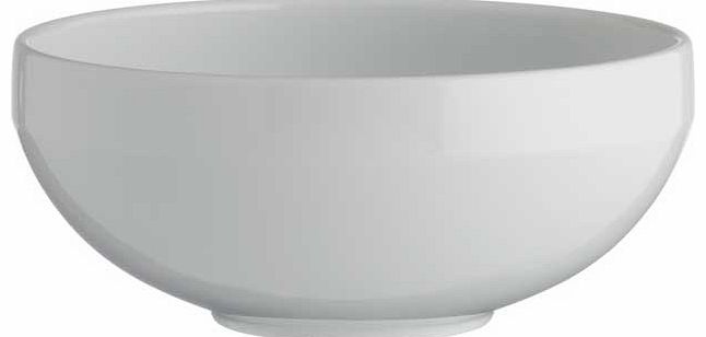 Habitat York White Porcelain Cereal Bowl - Set