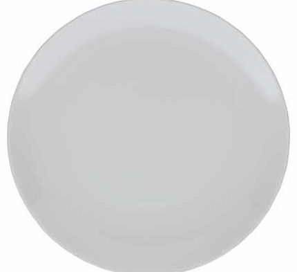 Habitat York White Porcelain Dinner Plate - Set