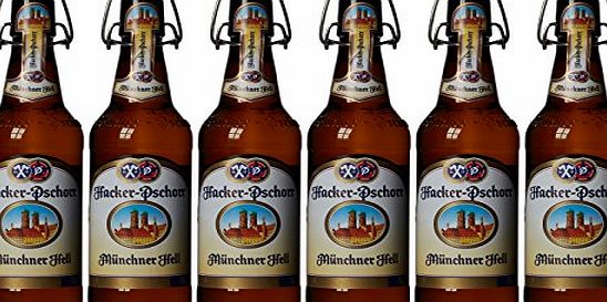 Hacker-Pschorr Hacker Pschorr Munchener Hell Beer 50 cl (Case of 6)