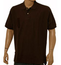 Hackett Chocolate No.4 Applique Cotton Polo Shirt