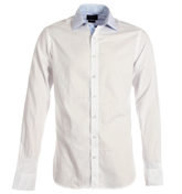 Kensington White Slim Fit Shirt