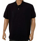 Navy No.1 Applique Cotton Polo Shirt