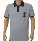 Sky & Navy No. 2 Cotton Polo Shirt