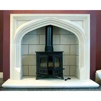 Tudor(No Shields) Stone Fireplace