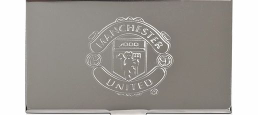 Hadson (UK) Limited Manchester United Embossed Chrome Business Card