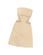 Opale Swarovski Decorated Cut Out Strapless Dress