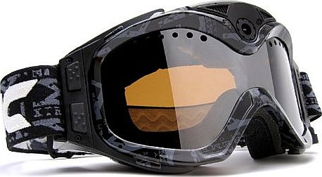 Hahnel Liquid Image All-Sport Full HD Camera (5MP, 1280x720, 720p)Skiing Goggles, Snow, Action - Black
