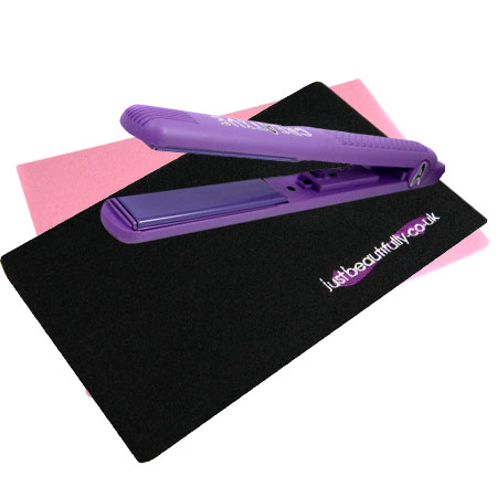 Heat Resistant Mat for use with Hair