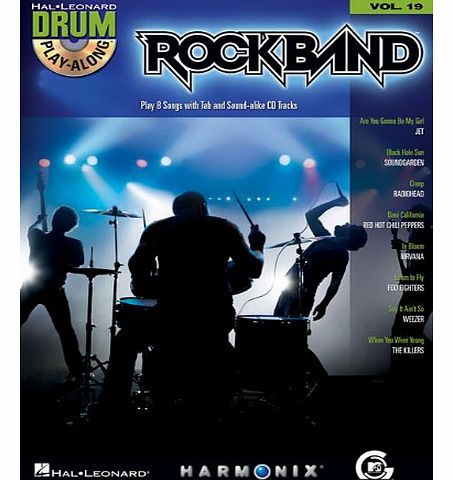 Drum Play Along Volume 19 Rockband Drums Book/Cd (Hal Leonard Drum Play-Along)