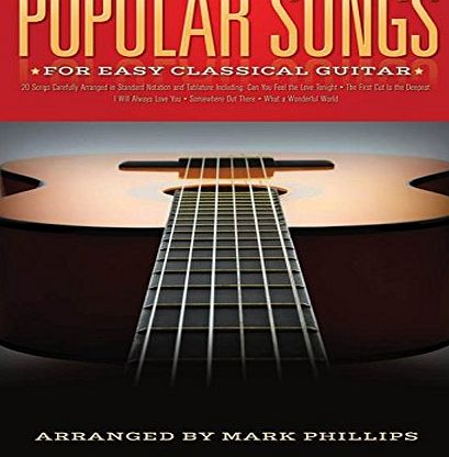Hal Leonard Popular Songs For Easy Classical Guitar - Sheet Music