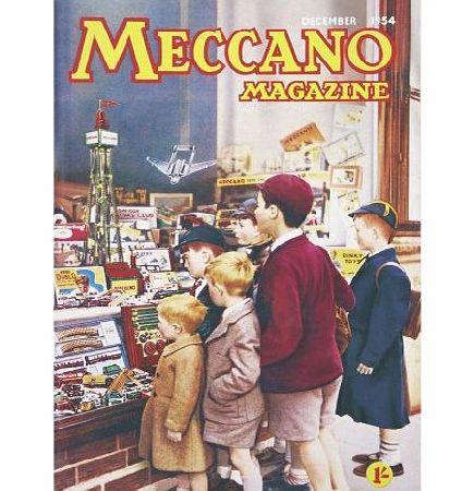 Half Moon Bay Meccano Magazine (Toyshop Window) Postcard