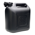 Black Plastic Diesel Can 10L
