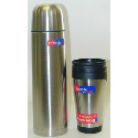 Halfords Stainless Steel Flask/Mug