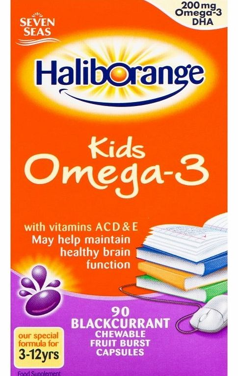 Kids Omega-3 Chewy Blackcurrant
