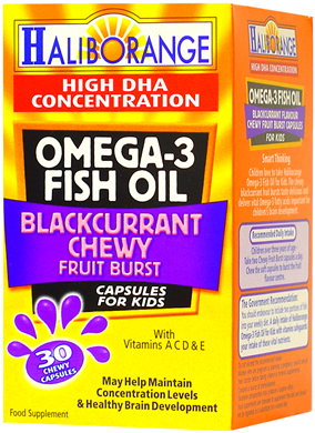 Omega 3 for Kids Blackcurrant Chews