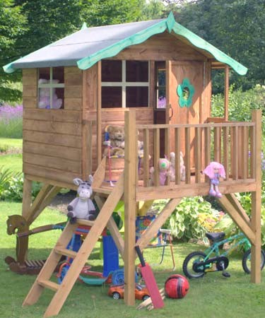 Wooden Tower Playhouse