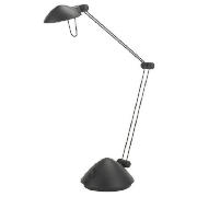 Halogen Black Desk Lamp