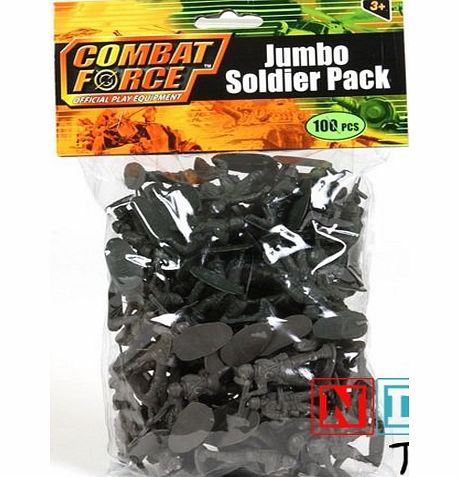 Halsall Combat Force Soldiers 100 pack