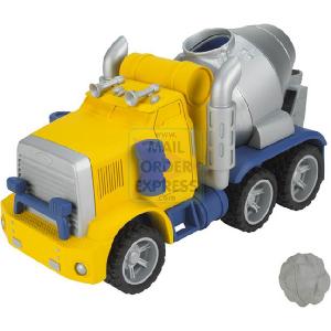 HALSALL - MATTEL Mattel Matchbox City Action Trucks Yellow Cement Mixer