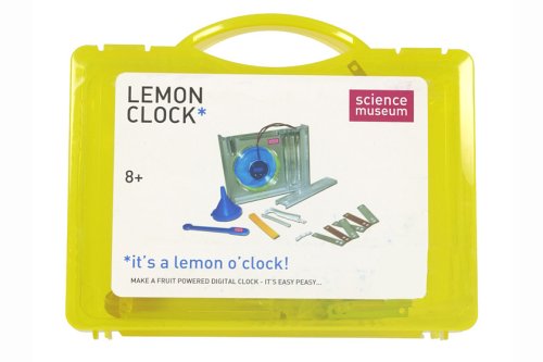 Halsall Science Museum - Lemon Clock In Case