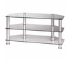 11723 TV Stand - clear glass