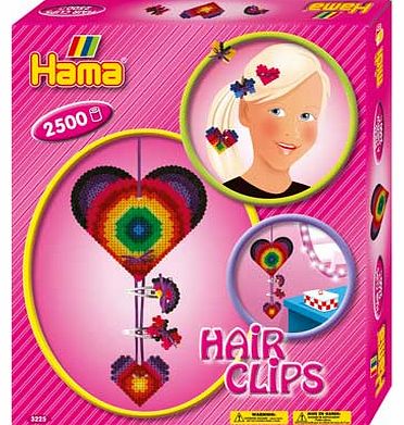 Beads Hair Clips Gift Box