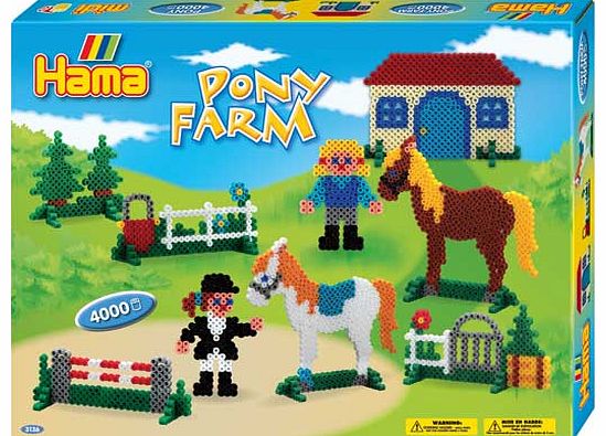 Hama Beads Pony Farm Gift Box