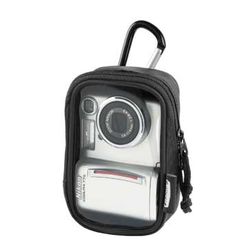 Camera Case with Clear Front and Karabiner Hook - 26277