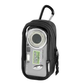 HAMA Camera Case with Clear Front and Karabiner Hook - 26278