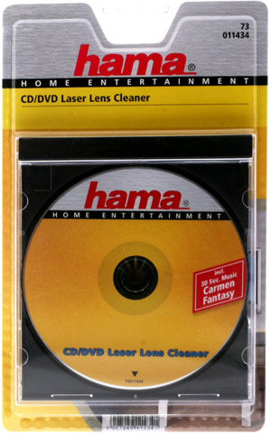 hama CD and DVD Laser Lens Cleaning Disc - Ref 11434