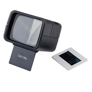 Slide Viewer - Illuminated 3x Hand Held with Stand - Model 3693