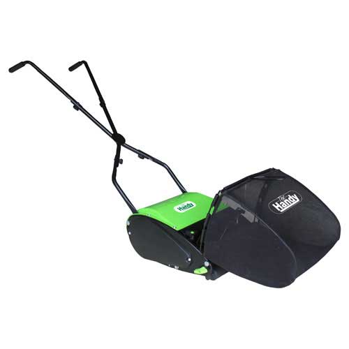 Handy Hand Push Lawn Mower with Rear Roller