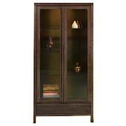 Hanoi Display Cabinet, Walnut effect
