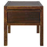 Hanoi Side Table, Walnut effect