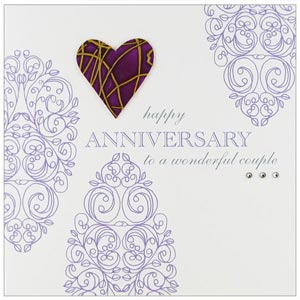Anniversary Wonderful Couple Card