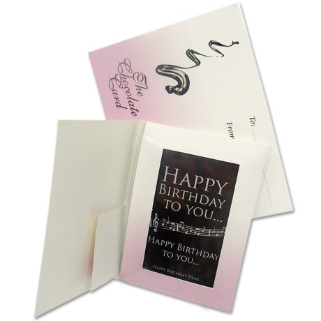 Birthday Chocolate Card