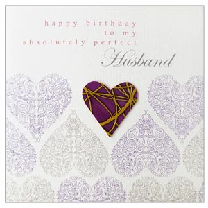 Birthday Perfect Husband Card