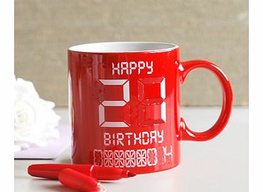 Happy Birthday Personalise Colour In Digital