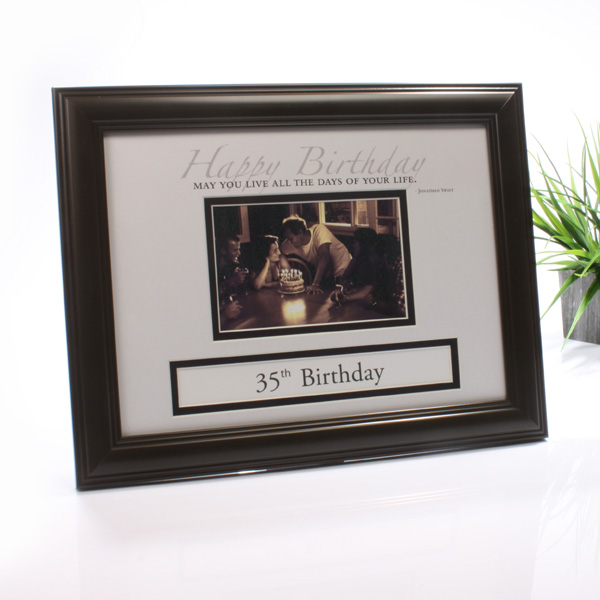 Happy Birthday Personalised Frame