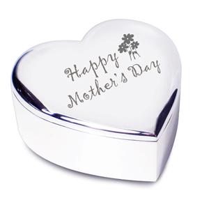 Happy Mothers Day Heart Trinket