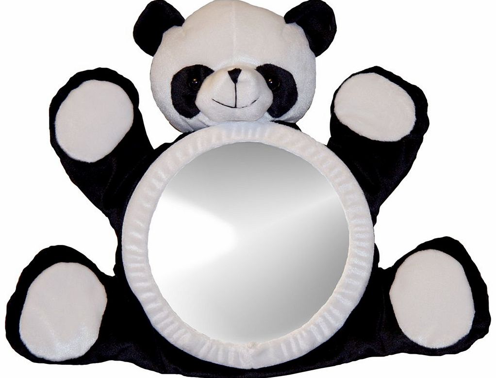 Happy Mummy Bear View Mirror Panda