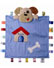 Haptic-Taggies Taggies Peek-A-Boo Blanket Buddy the Dog