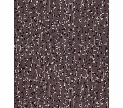 Harlequin Beads Wallpaper, Aubergine, 110181