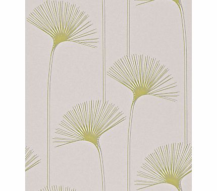 Harlequin Delta Wallpaper, Lime, 110086