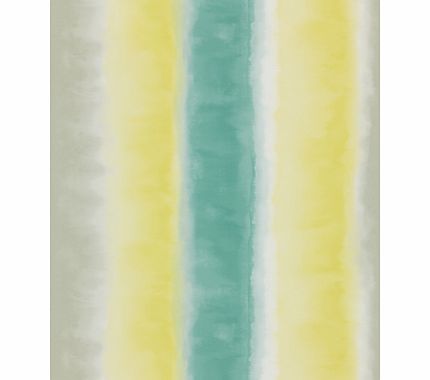 Harlequin Demeter Stripe Wallpaper, Yellow, 110189