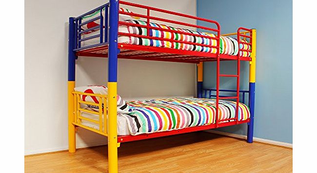 Harmony Beds Super Hero Multi Coloured Bunk Bed